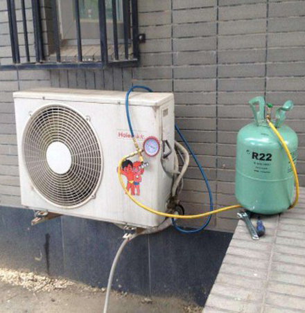 麦盖提空调加氟